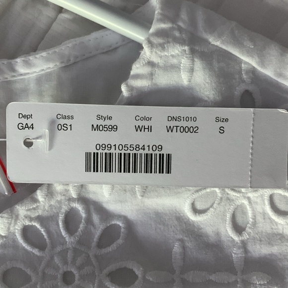 NWT J. Crew white eyelet dress size small - Picture 7 of 7